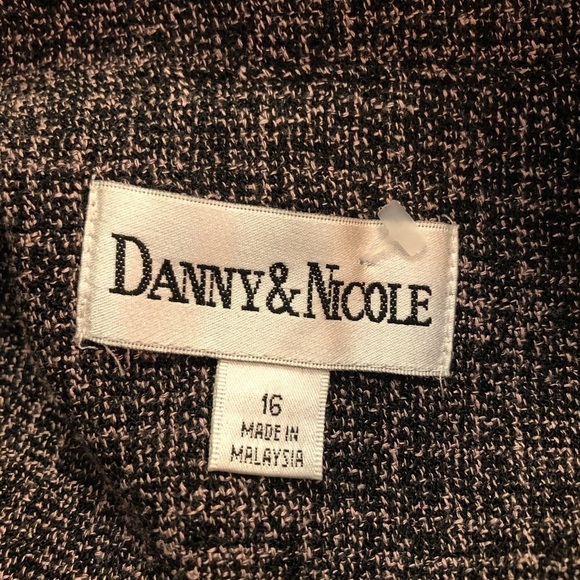 Danny & Nicole button down blazer size 16 - Picture 10 of 11